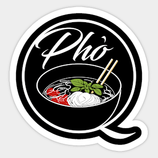 Pho Q Sticker